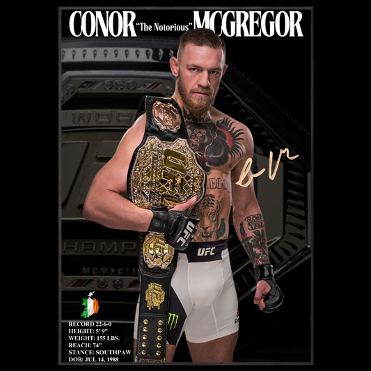 Conor McGregor Headshot Exhibit 1